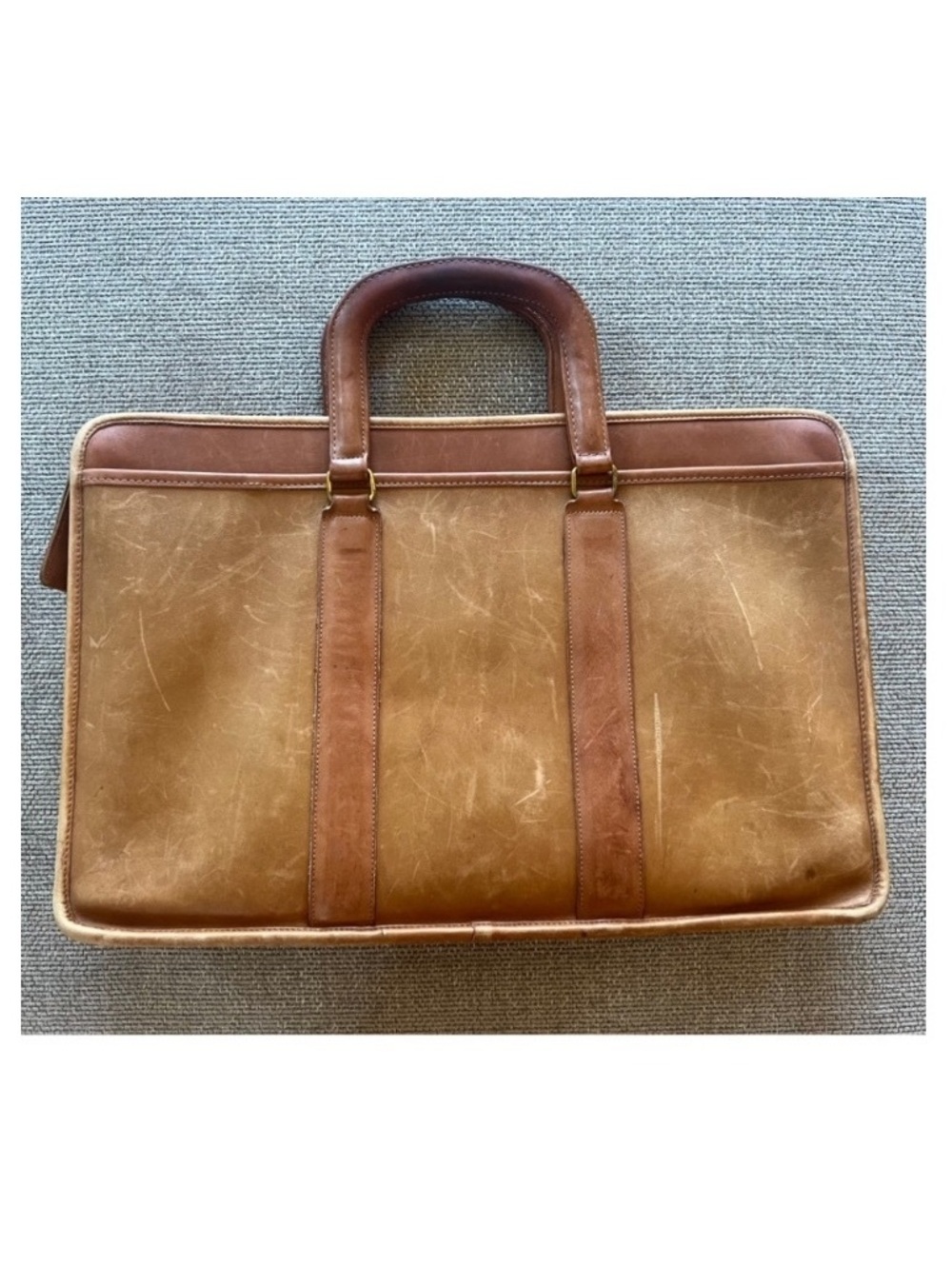 Vintage Coach Embassy Leather Messenger Bag